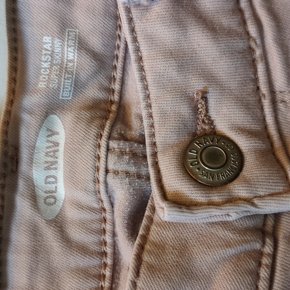 Old Navy Rockstar Super Skinny Built In Warm - Size 0 - Picture 4 of 10